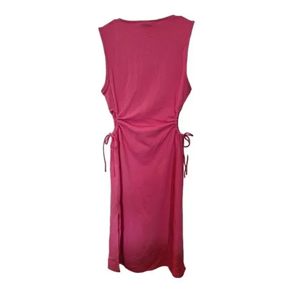 And NOW THIS Bubble Gum Pink Size OX Cut Out Dress - Picture 2 of 6